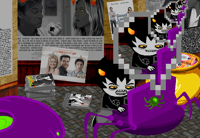 omegapausestuck:  deliverusfromsburb:  sweet-vantass:  deliverusfromsburb:               I find the way Homestuck characters tend to attack themselves via proxies very interesting.   The best thing about this post is that everyone except John has some
